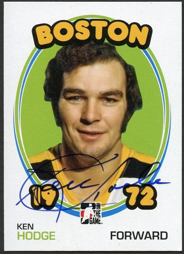 Ken Hodge signed autograph auto 2009 In The Game 1972 Year in Hockey
