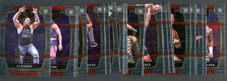 2022 Panini Select WWE Concourse Complete Hobby Base 100 Card Set MINT