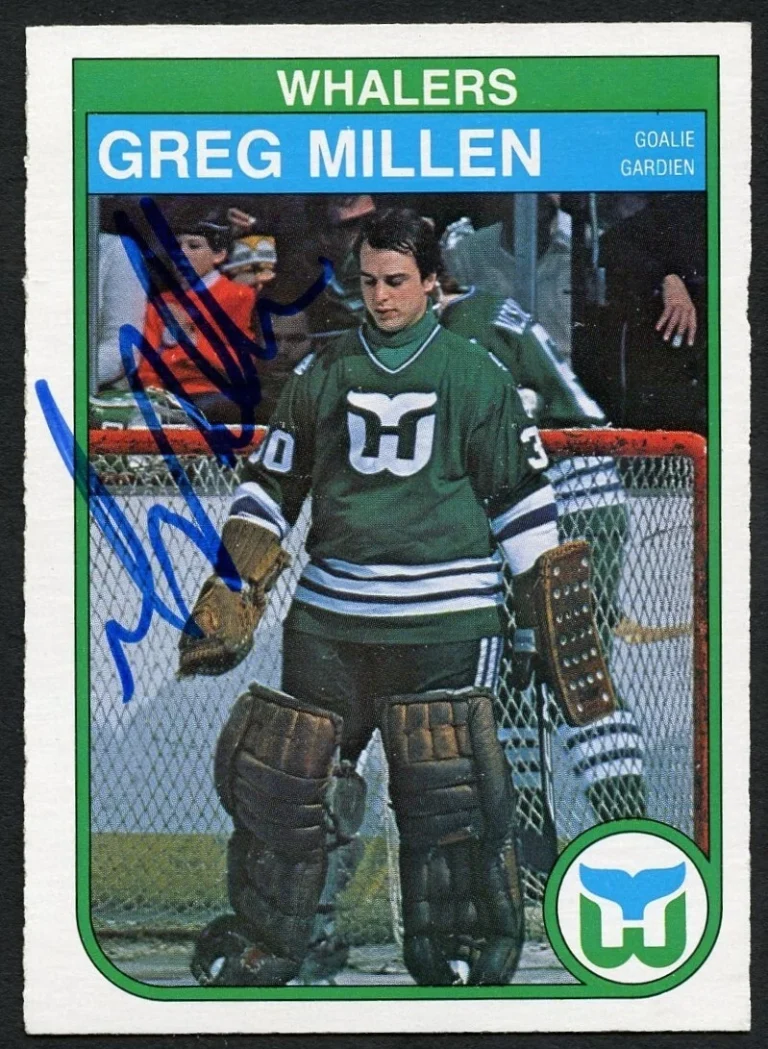 Greg Millen #126 signed autograph auto 1982-83 O-Pee-Chee Hockey Card