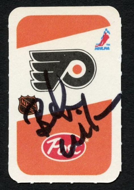 Behn Wilson signed autograph auto 1982-83 Post Cereal NHL Hockey Card