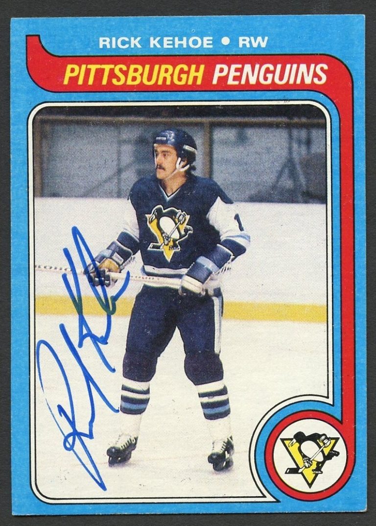 Rick Kehoe #109 signed autograph auto 1979-80 Topps Hockey Trading Card