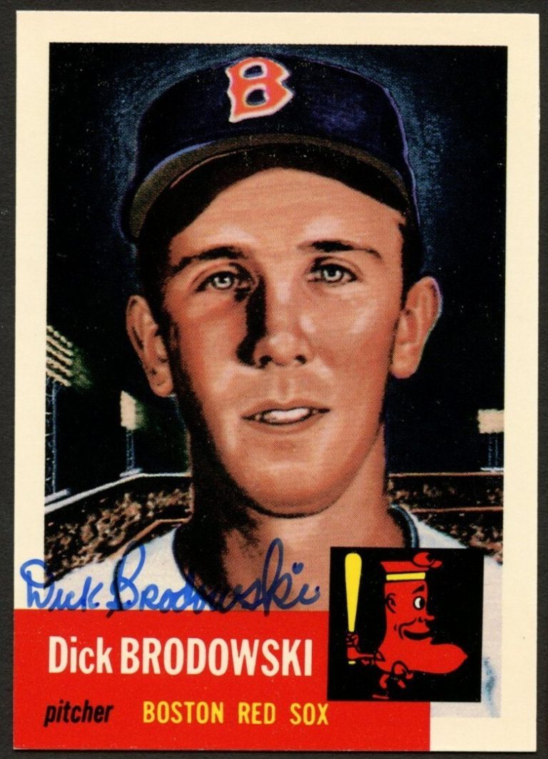 Dick Brodowski #69 signed autograph auto 1991 Topps 1953 Archives Card