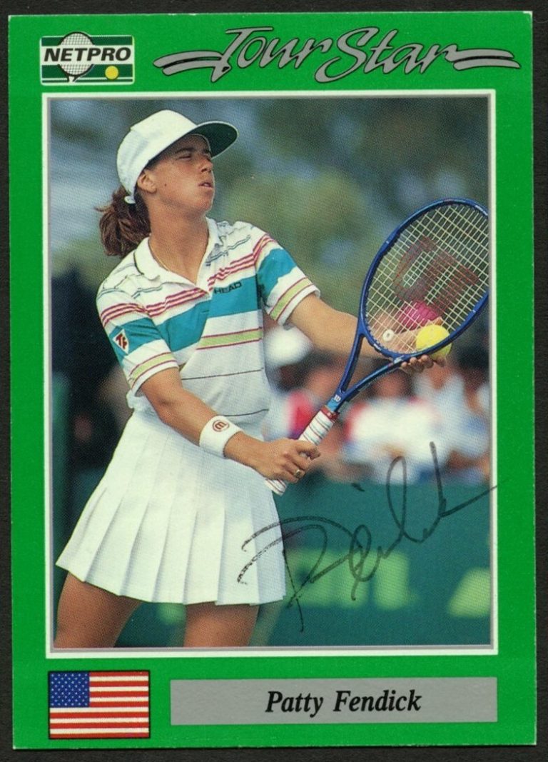 Patty Fendick #64 signed autograph auto 1991 NetPro Tour Star Tennis Card