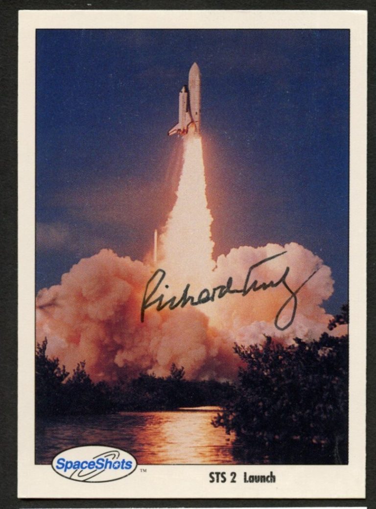 Richard Truly #89 signed autograph auto Space Shots Trading Card NASA