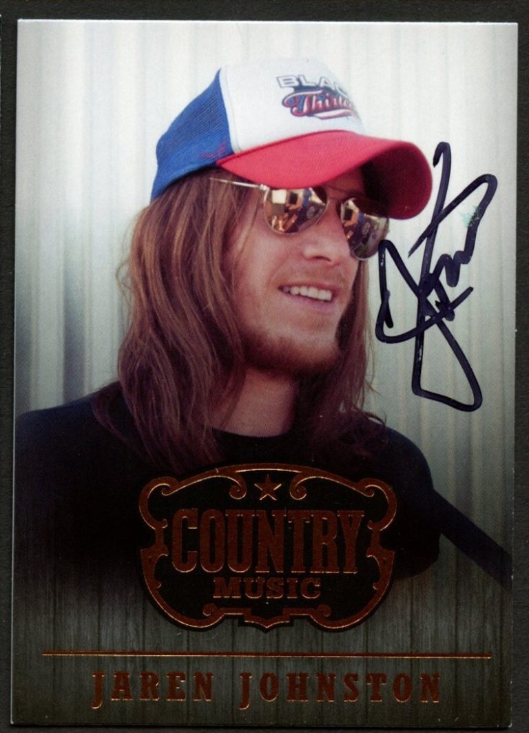 Jaren Johnston #79 signed autograph auto 2014 Panini Country Music Card