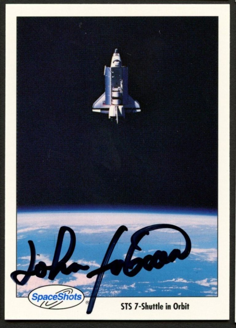 John Fabian #291 signed autograph auto Space Shots Trading Card NASA