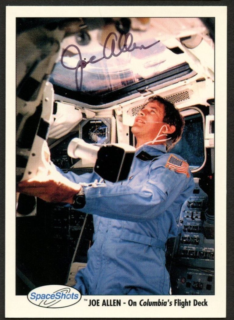 Joe Allen #132 signed autograph auto Space Shots Trading Card NASA