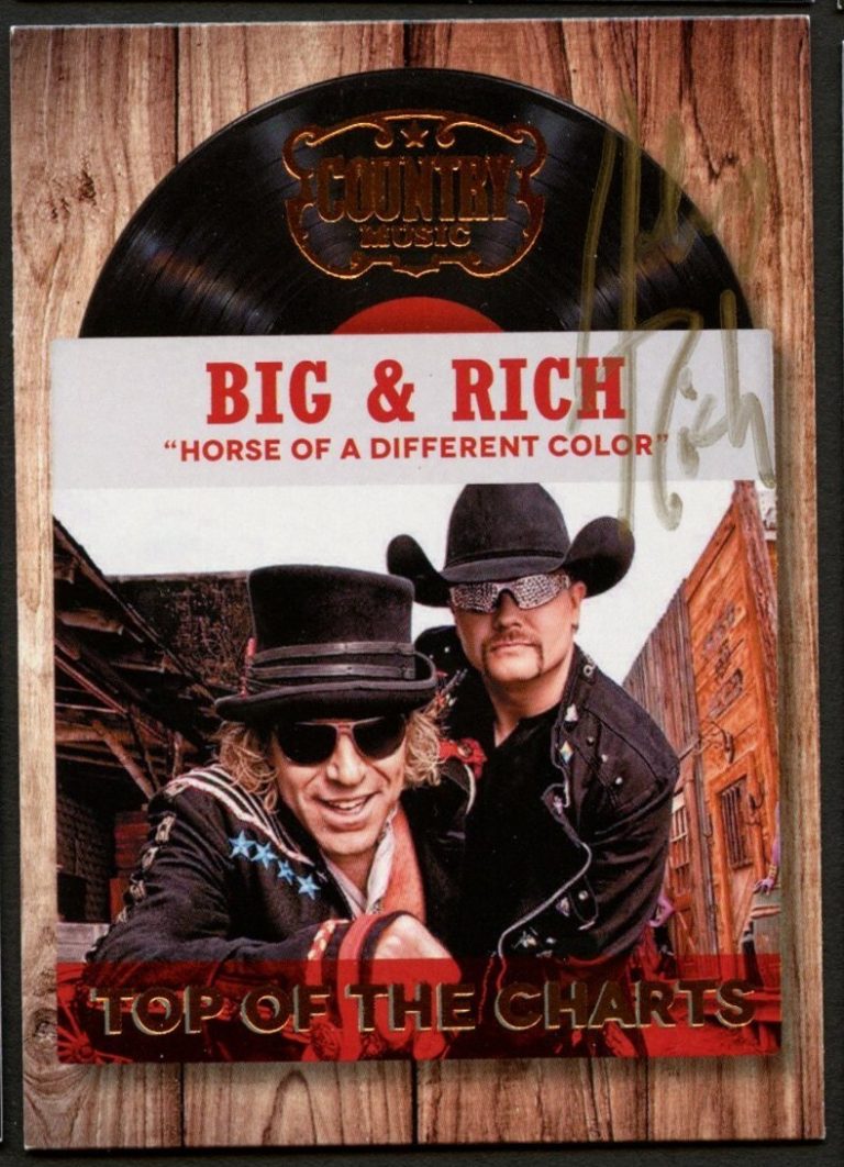 John Rich #14 signed autograph auto 2014 Panini Country Music Card
