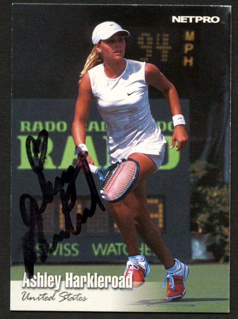 Ashley Harkleroad #57 signed autograph auto 2003 NetPro Tennis Trading Card