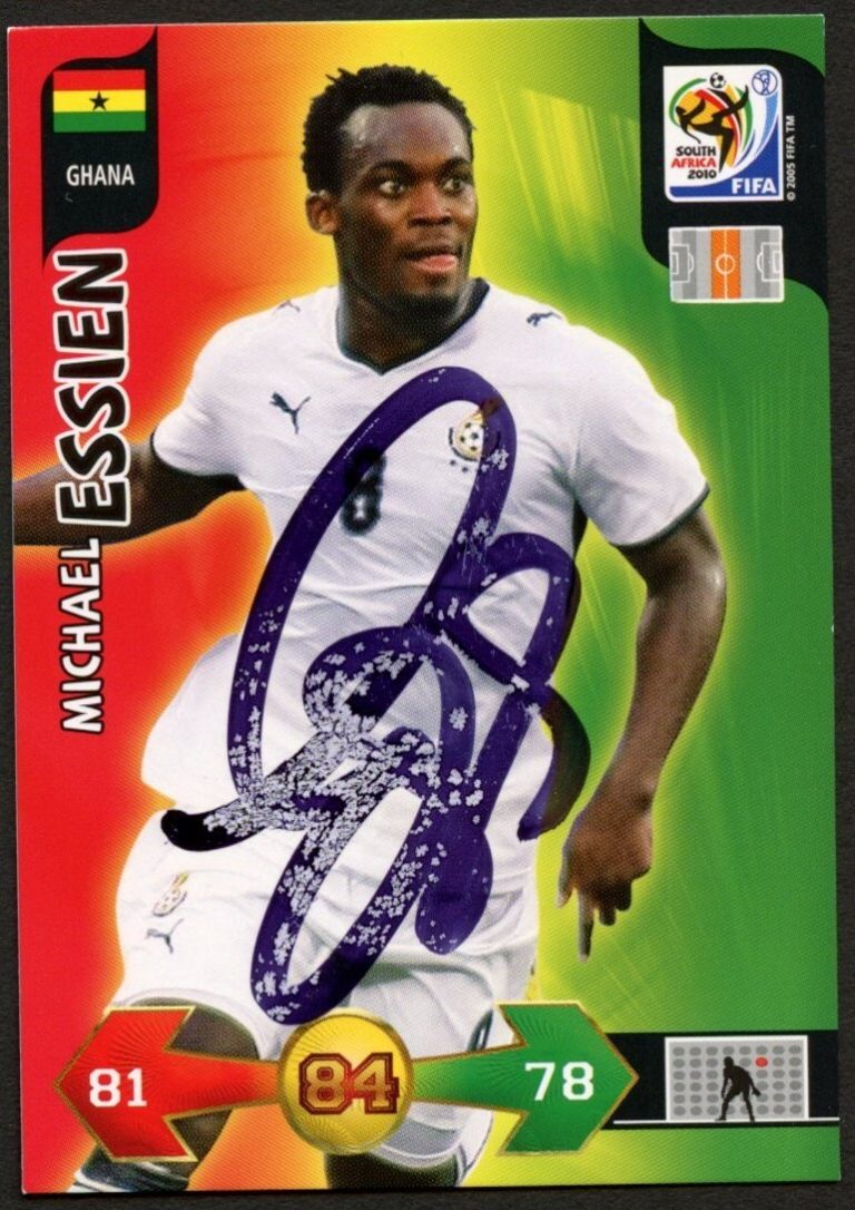 Michael Essein #84 signed autograph 2010 FIFA World Cup Panini Soccer Card