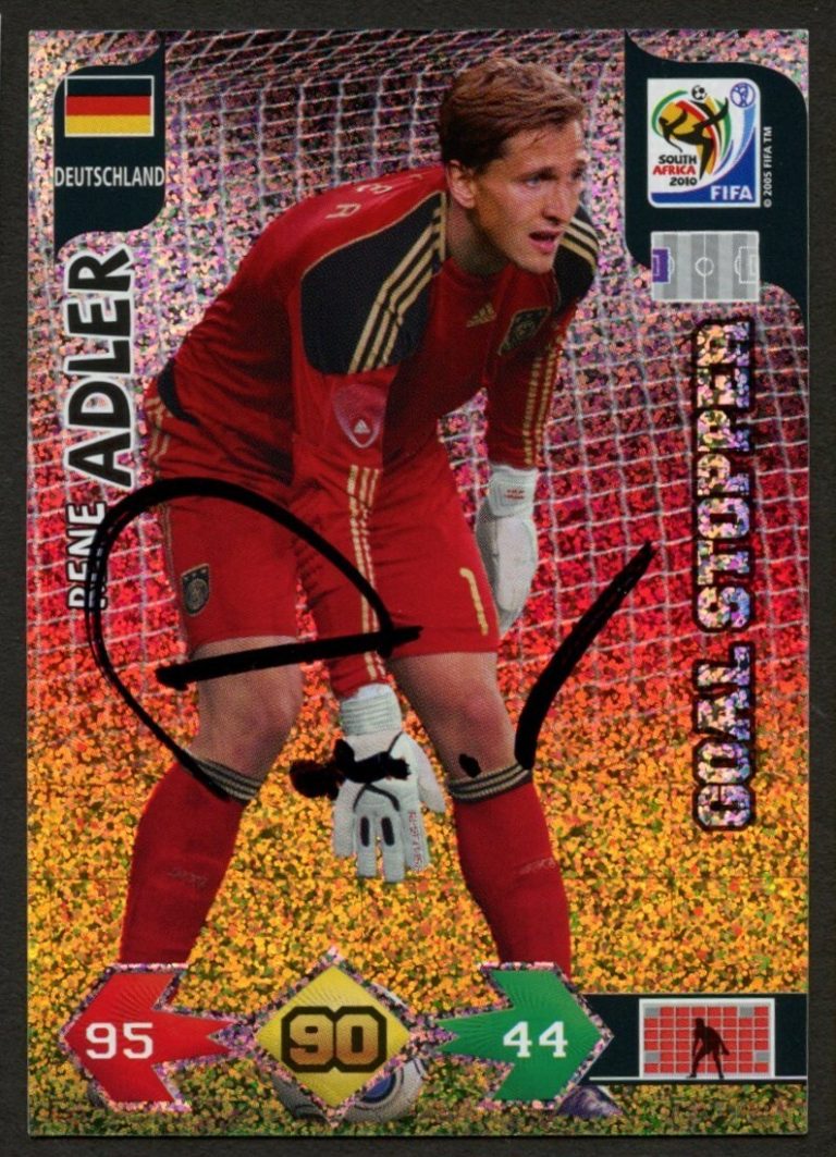 Bene Adler #90 signed autograph 2010 FIFA World Cup Panini Soccer Trading Card