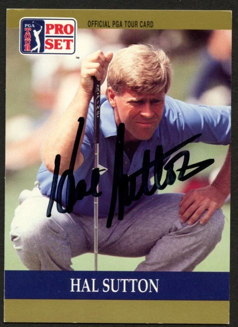 Hal Sutton #49 signed autograph auto 1990 Pro Set Golf Trading Card