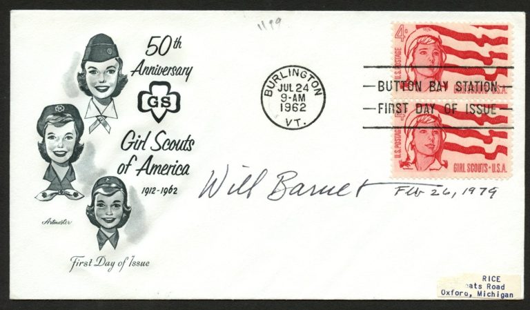 Will Barnet d2012 signed autograph American Visual Artist & Teacher FDC
