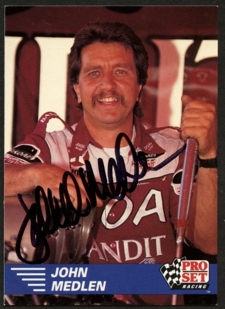 John Medlen #118 signed autograph auto 1991 Pro Set Golf Trading Card