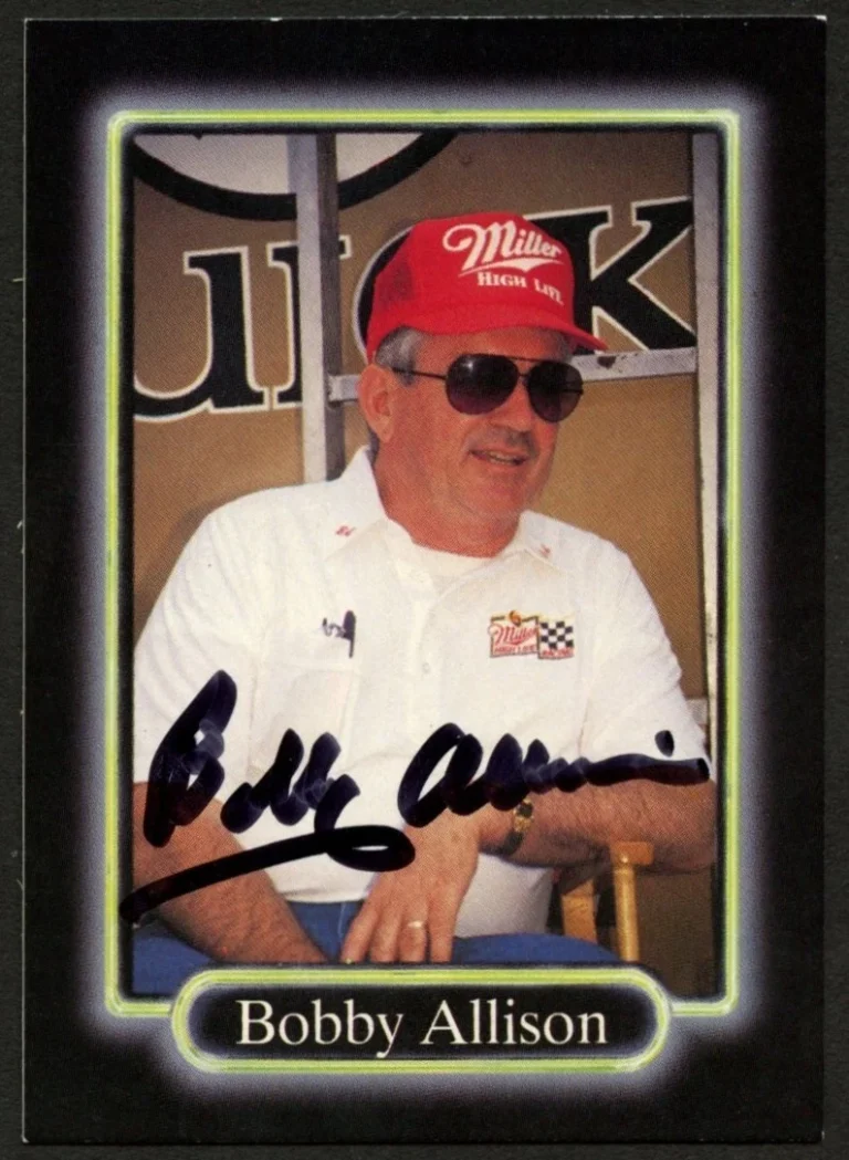 Bobby Allison #12 signed autograph auto 1990 Maxx NASCAR Racing Trading Card