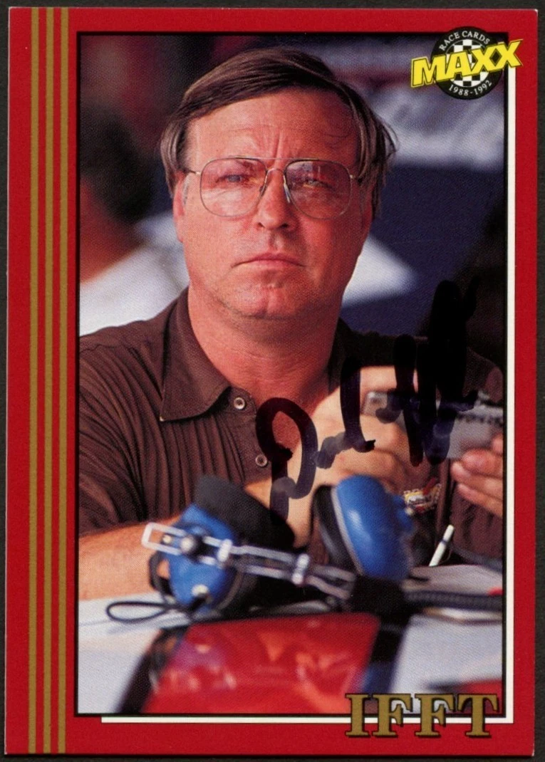 David Ifft #174 signed autograph auto 1992 Maxx NASCAR Racing Trading Card
