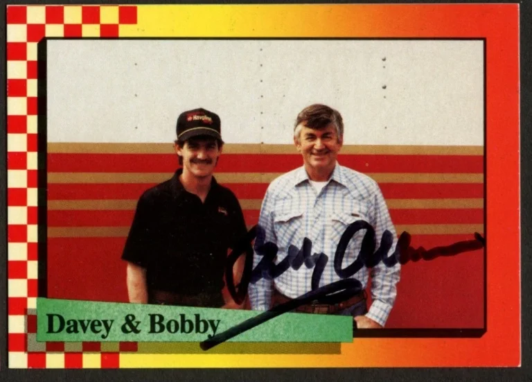 Bobby Allison #180 signed autograph 1989 Maxx NASCAR Racing Trading Card