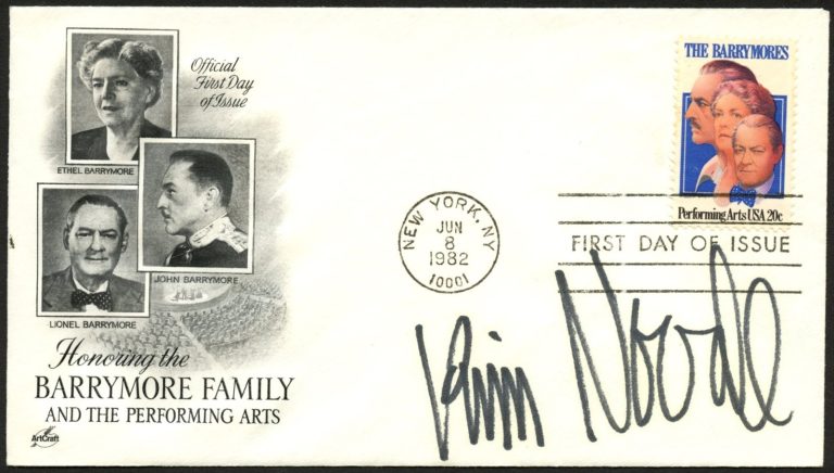 Kim Novak signed autograph FDC Actress & Painter Vertigo PSA Stickered