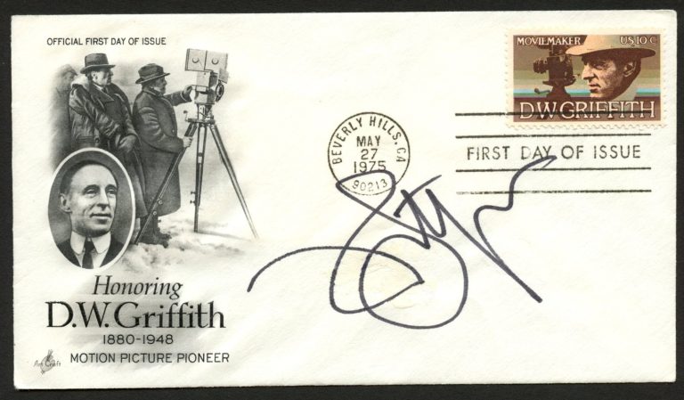 John Lithgow signed autograph FDC Actor 3rd Rock from the Sun PSA Stickered
