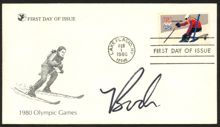 Bode Miller signed autograph FDC cover American Alpine Ski Racer Olympics