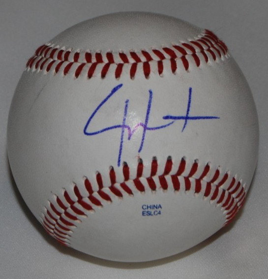 CADE HORTON signed (CHICAGO CUBS) ML Minor League baseball BECKETT BW54303