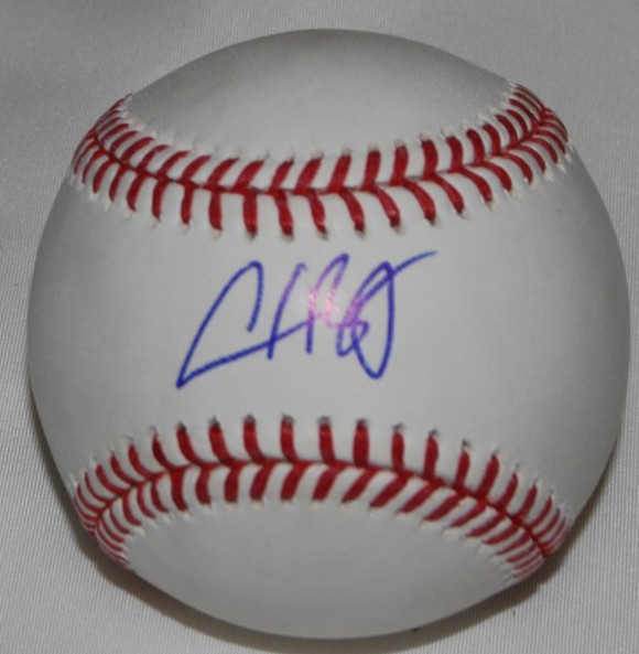 ALEX BREGMAN signed (CHICAGO CUBS) OML Major League baseball BECKETT BW54316
