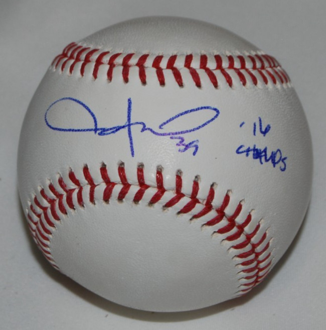 JASON HAMMEL signed (CHICAGO CUBS) OML Major League baseball BECKETT BW54322