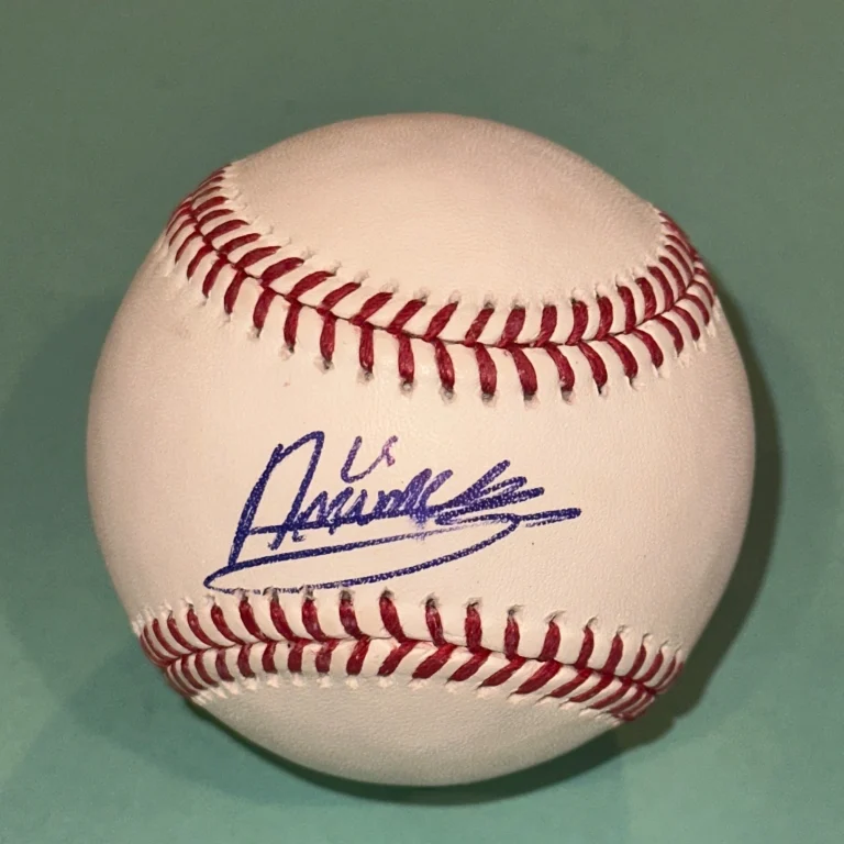 ANDRES MUNOZ (Seattle Mariners) Signed Official MLB Baseball Beckett (BAS)