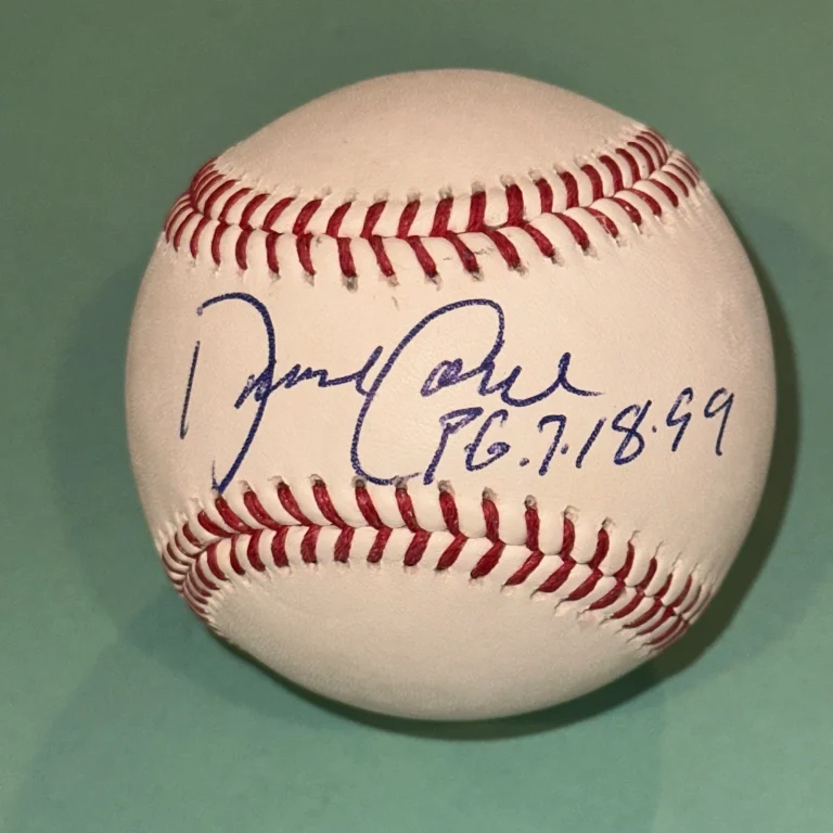 DAVID CONE (NYY) Signed Official MLB Baseball Beckett (BAS) & Perfect Game Insc