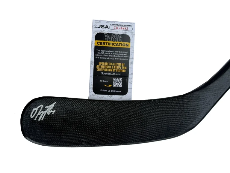 Owen Tippett Signed Hockey Stick Philadelphia Flyers JSA COA