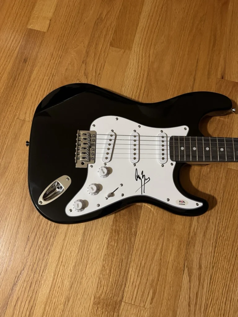 Rare Jimmy Page Signed Strat Guitar PSA LOA Led Zeppelin