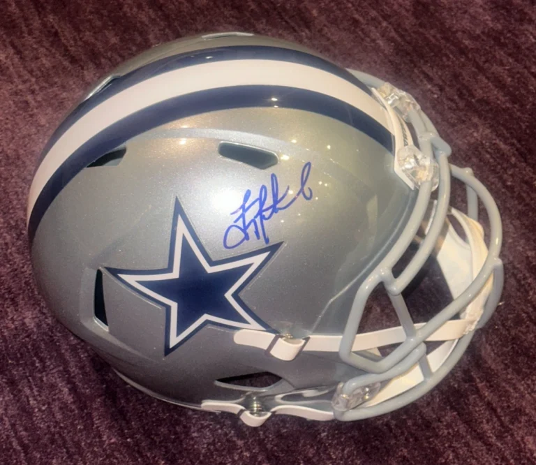 TROY AIKMAN Signed Full-Size Dallas COWBOYS Helmet Beckett Authenticated (BAS)