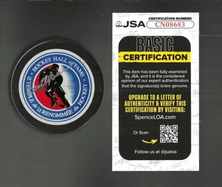 Scotty Bowman Signed Detroit Red Wings Hockey Hall Of Fame HOF Large Puck JSA