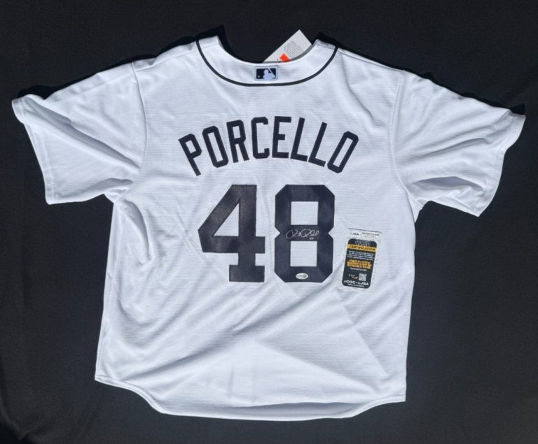 Rick Porcello Signed Detroit Tigers Nike Jersey Size XL JSA COA