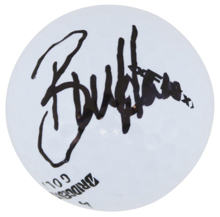 Bill Haas Authentic Signed Bridgestone WM Open Logo Golf Ball BAS #AC33607