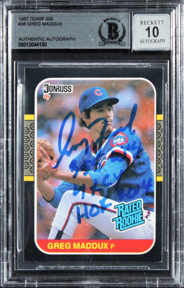 Cubs Greg Maddux 