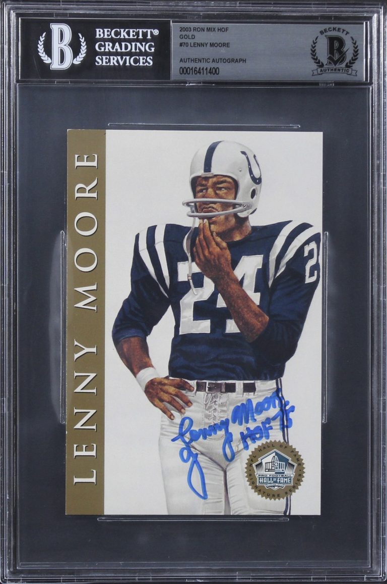 Colts Lenny Moore 