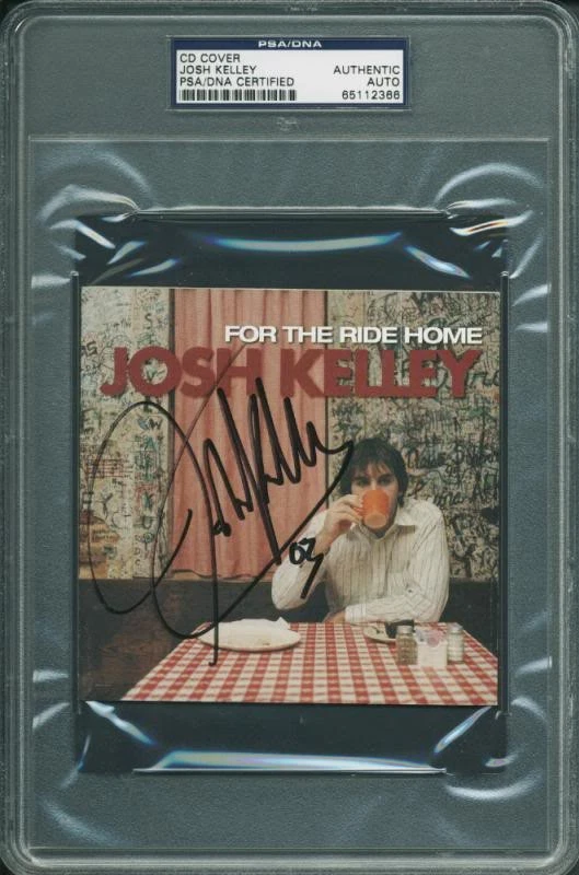 Josh Kelley Authentic Signed For The Ride Home Cd Cover PSA/DNA Slabbed