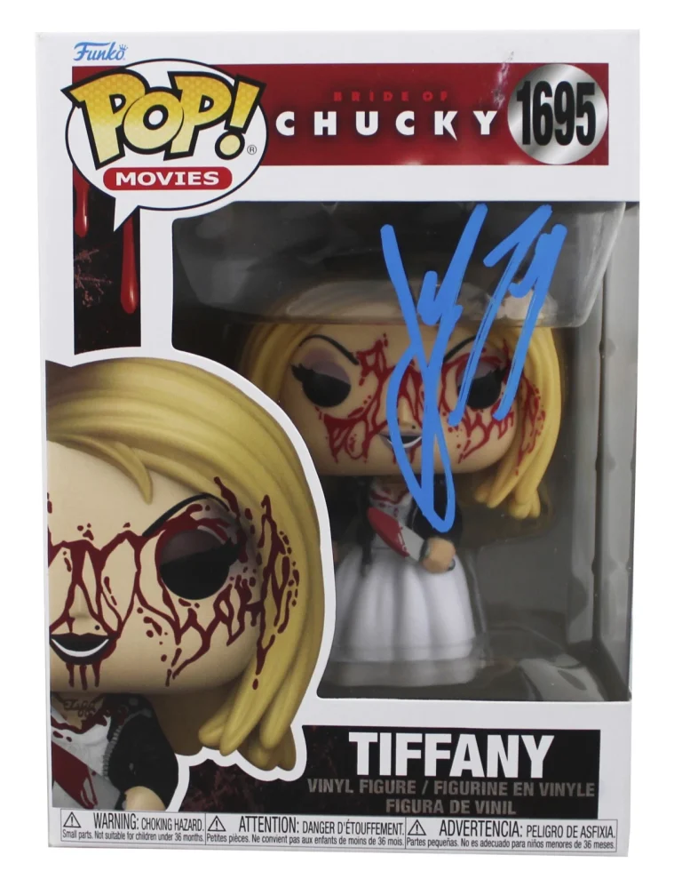 Jennifer Tilly Bride of Chucky Signed #1695 Funko Pop Vinyl Figure JSA #CE80208