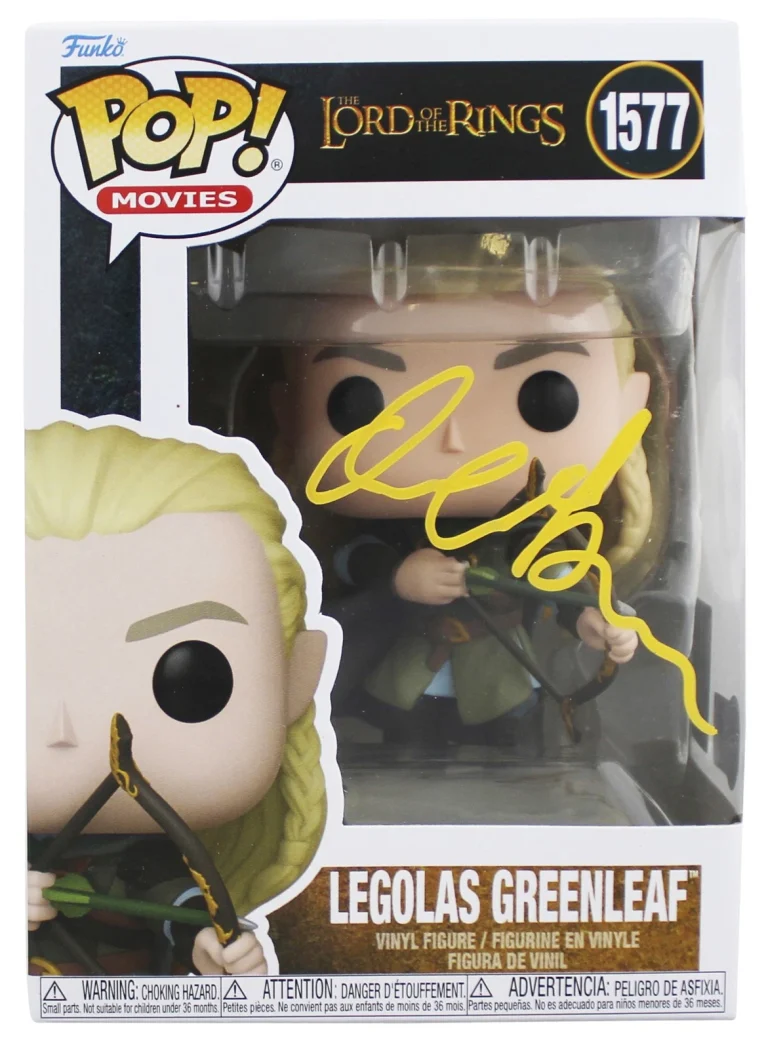 Orlando Bloom LOTR Signed Legolas #628 Funko Pop Vinyl Figure BAS #BW88058