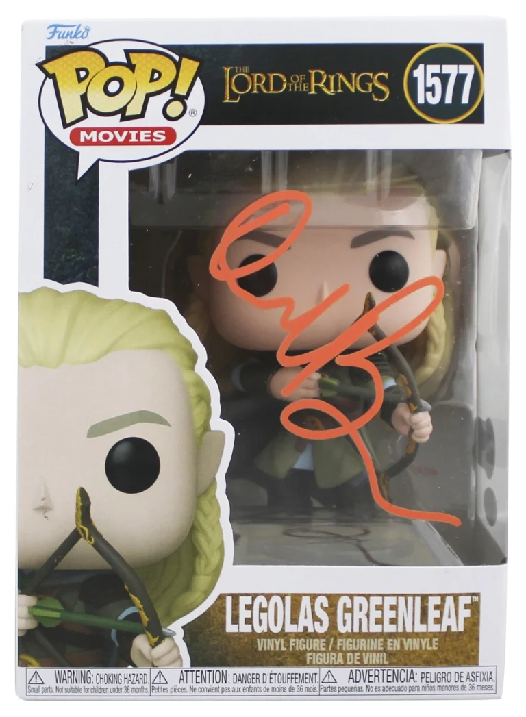 Orlando Bloom LOTR Signed Legolas #628 Funko Pop Vinyl Figure BAS #BW88059