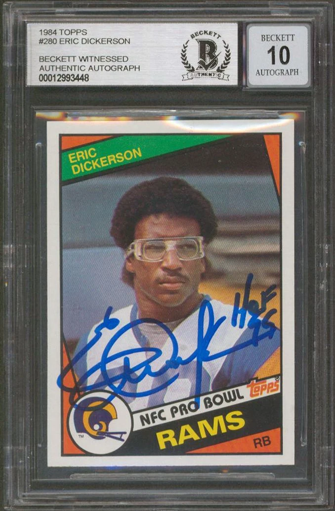 Rams Eric Dickerson 