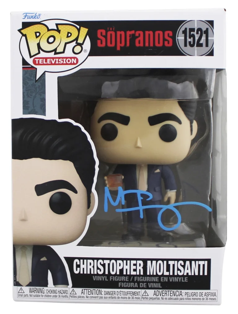 Michael Imperioli The Sopranos Authentic Signed #1521 Funko Pop Vinyl Figure BAS