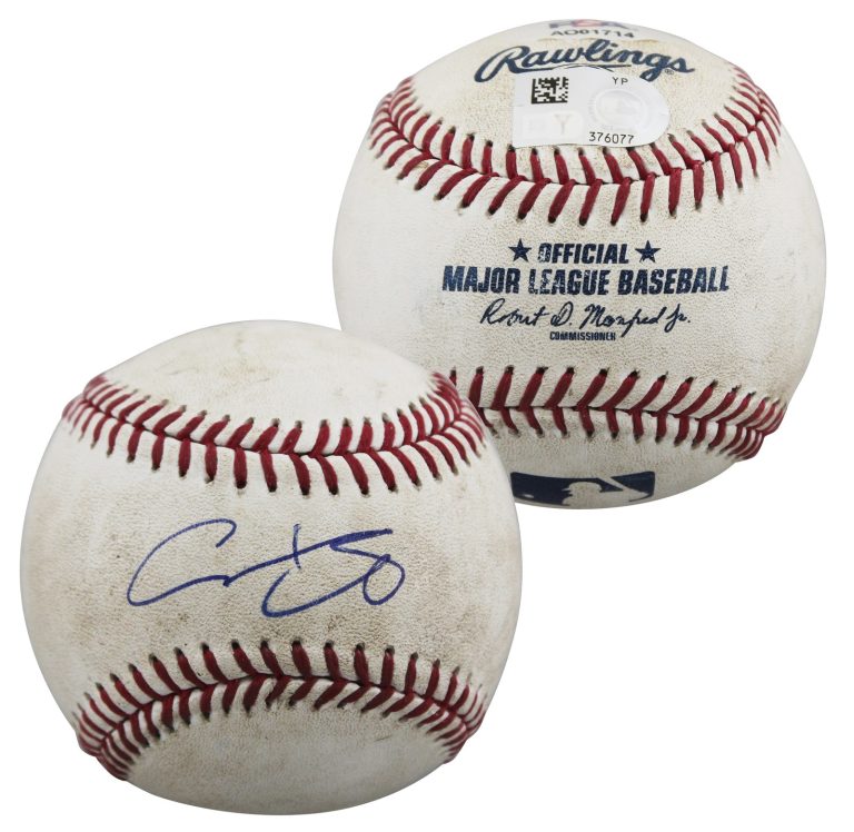 Shohei Ohtani Signed 5/5/2024 LAD Vs ATL Game Used OML Baseball MLB & PSA LOA