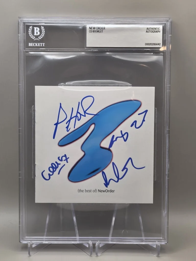 NEW ORDER signed autographed 