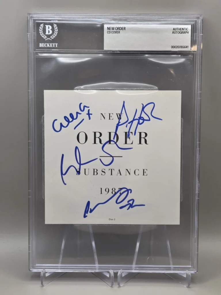 NEW ORDER signed autographed 