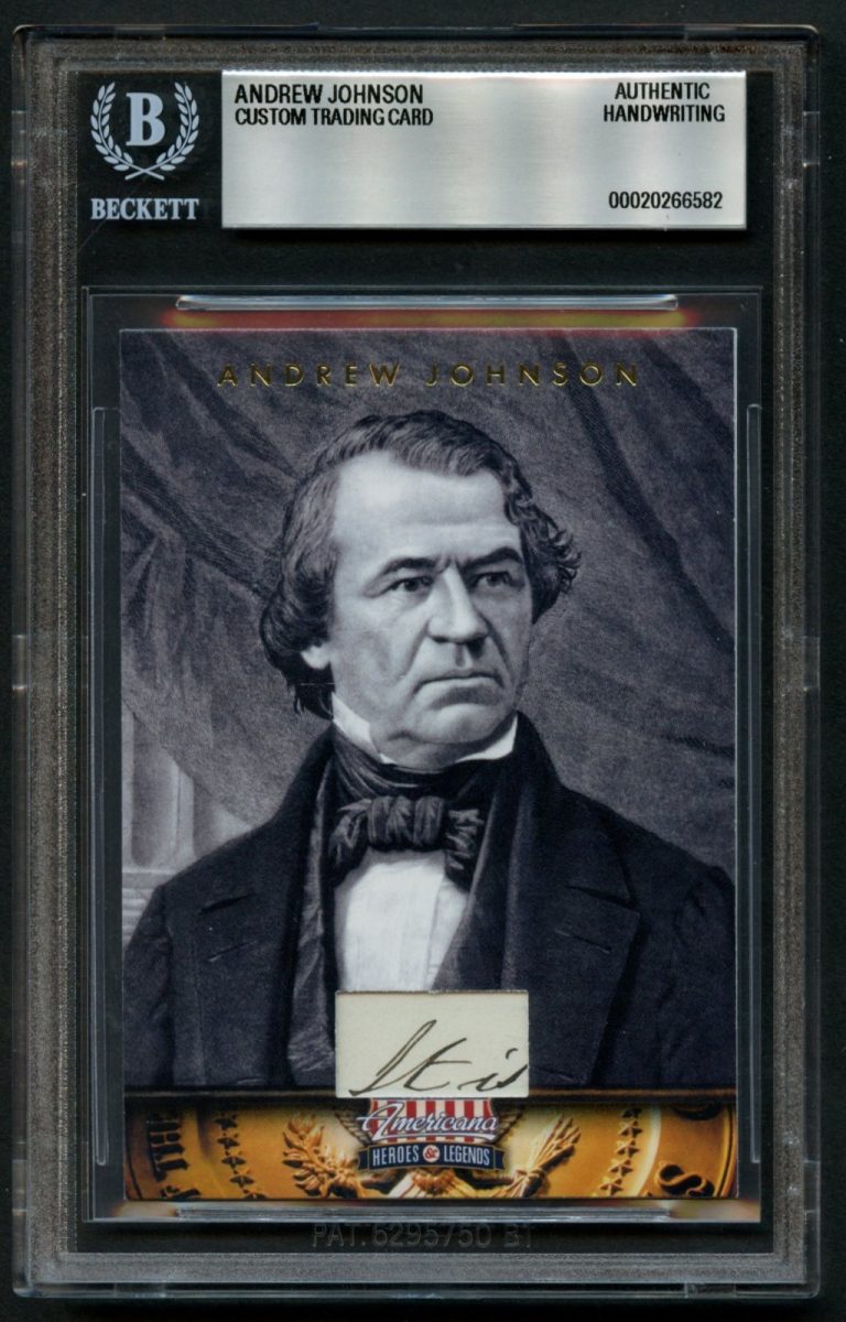 Andrew Johnson HANDWRITTEN WORDS 