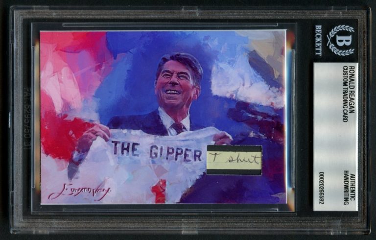 Ronald Reagan HANDWRITTEN WORD 