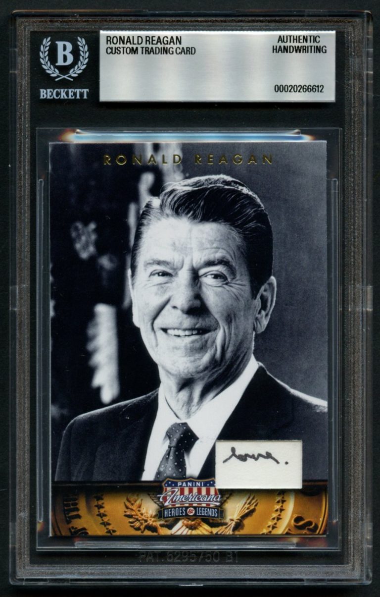 Ronald Reagan HANDWRITTEN WORD 
