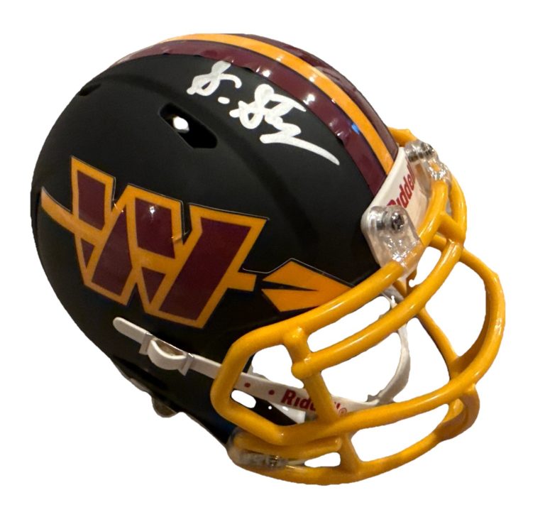 SONNY STYLES signed (Washington Commanders) Mini football helmet BECKETT BW61073